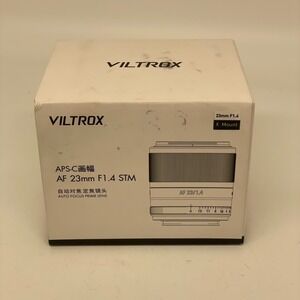 Viltrox AF 23mm f/1.4 XF Lens Fujifilm X-Mount APS-C NEW (BLACK)